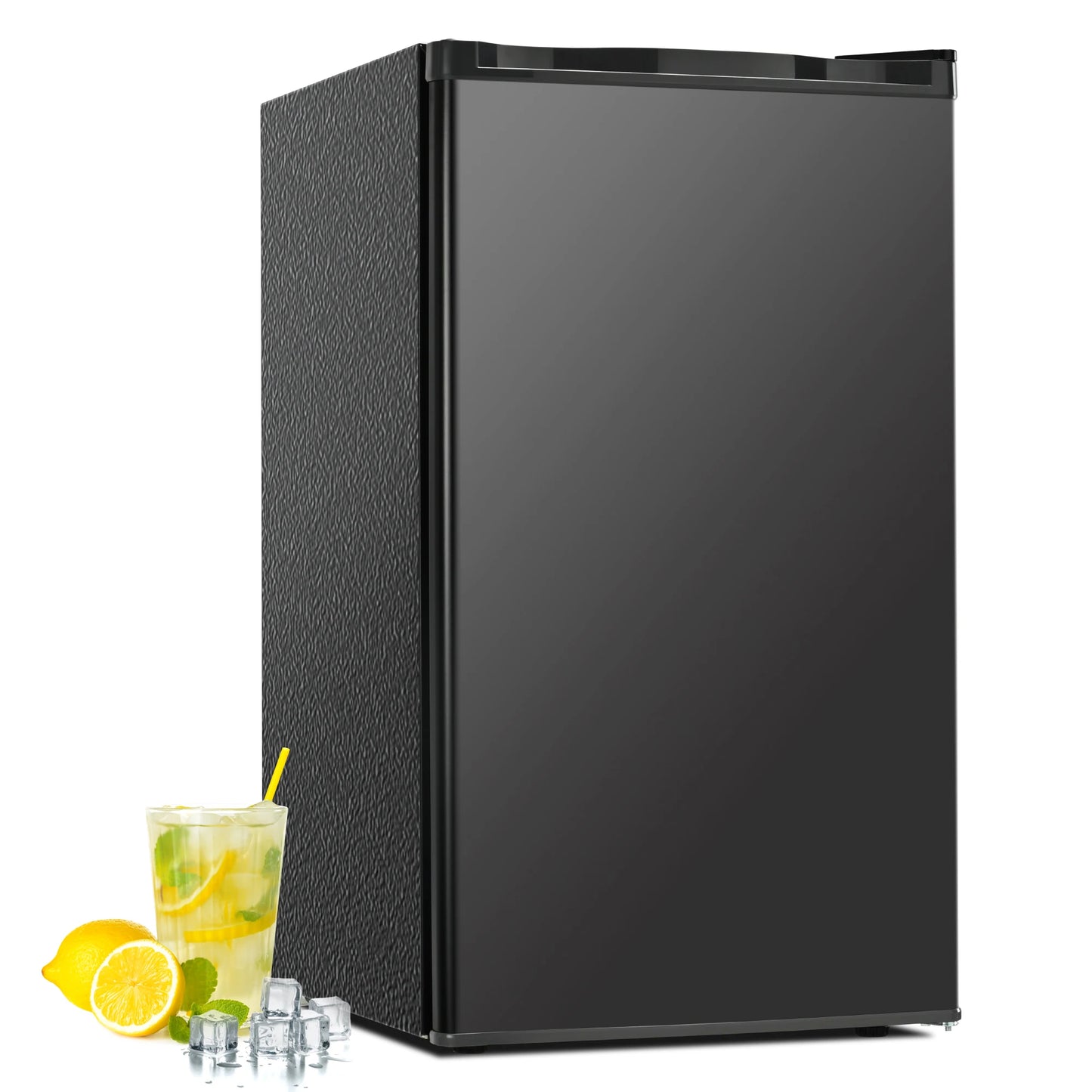 Mini Fridge with Adjustable Thermostat
