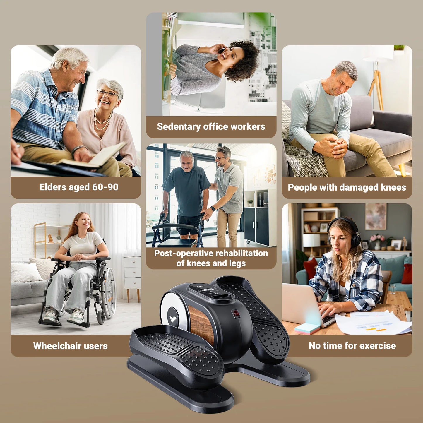 Elliptical Leg Exerciser Electric