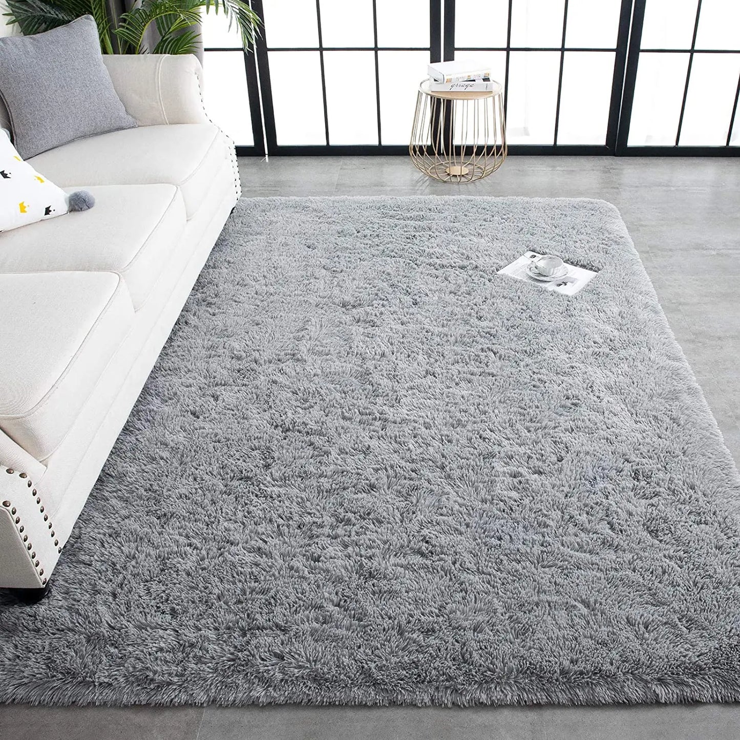 Plush Fluffy Ultra Soft Indoor Modern Rugs