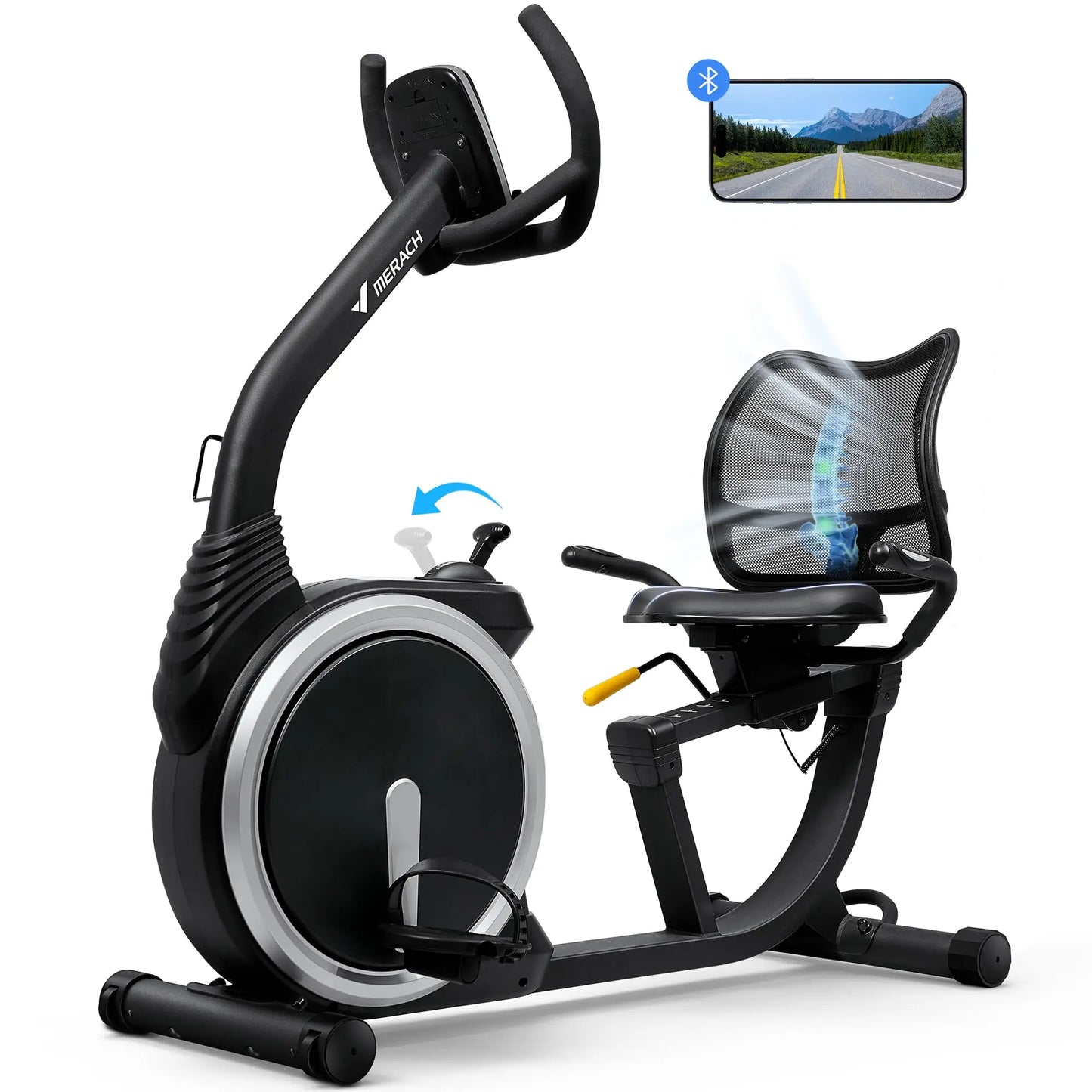 Magnetic Stationary Heart Rate Handle