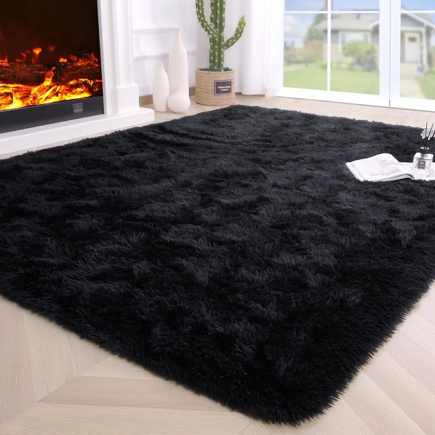 Fluffy Rugs Non Slip Rugs for Hardwood Floors Room Decor