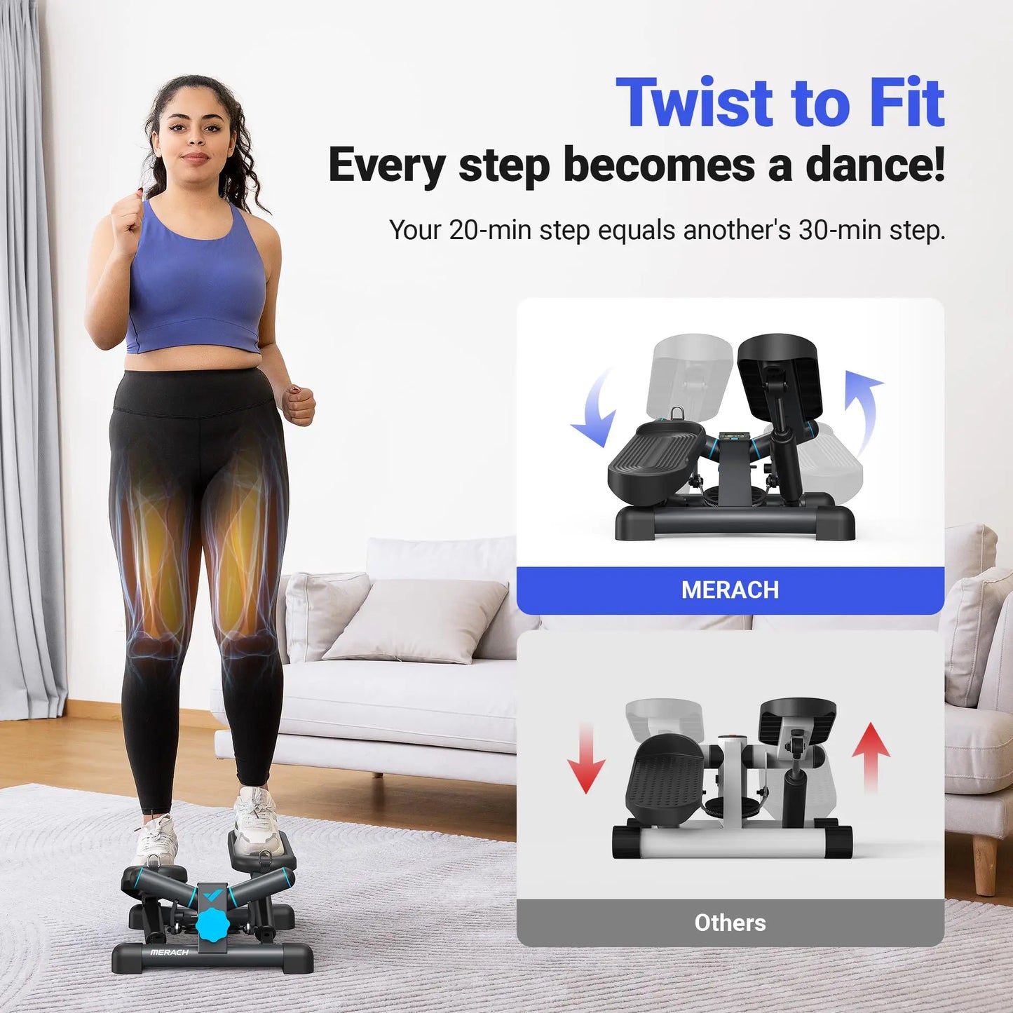 Mini Stepper Exercise Equipment