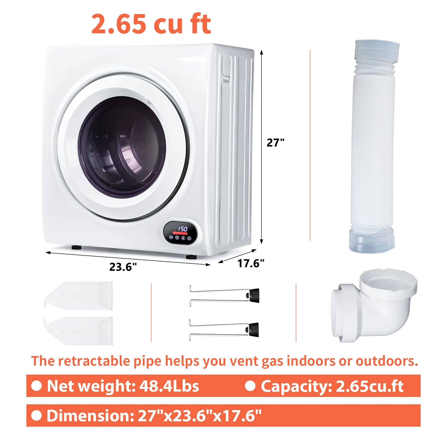 Compact Laundry Dryer