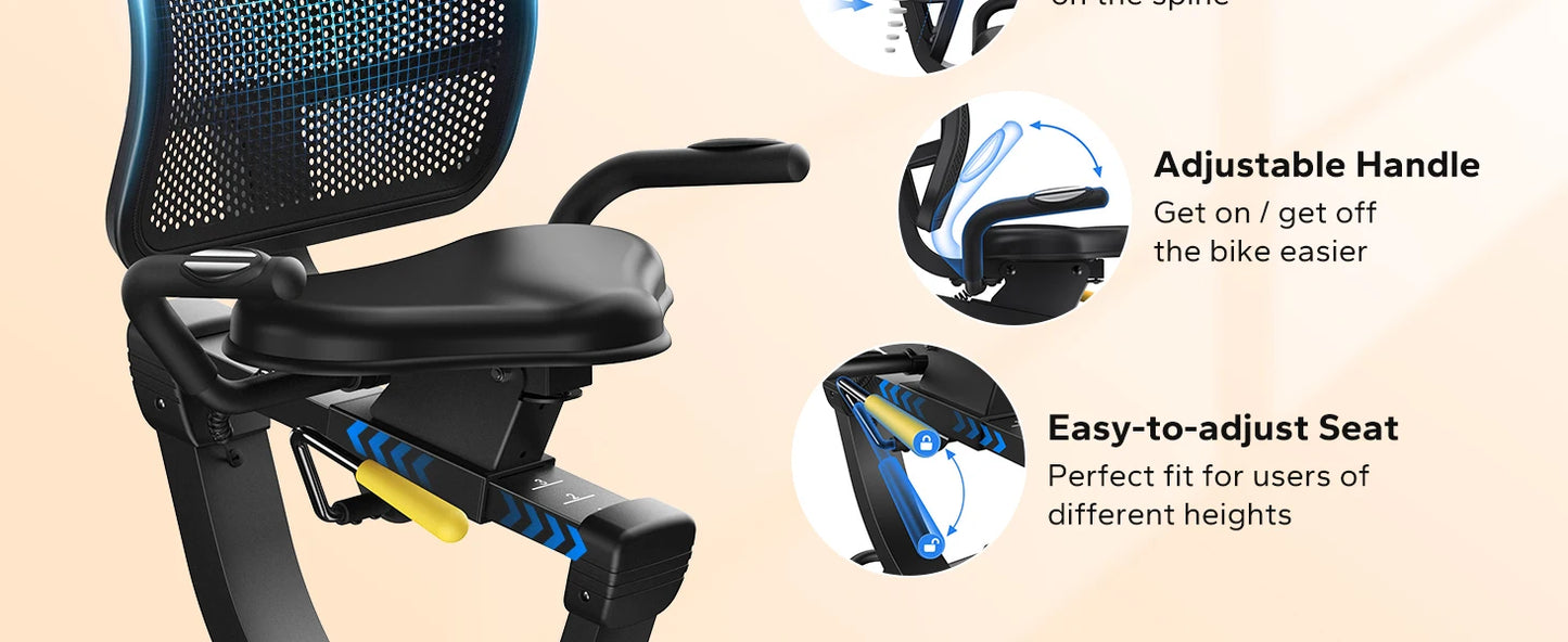 Magnetic Stationary Heart Rate Handle