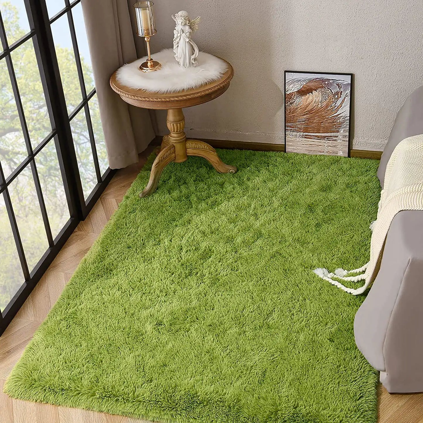 Fluffy Rugs Non Slip Rugs for Hardwood Floors Room Decor