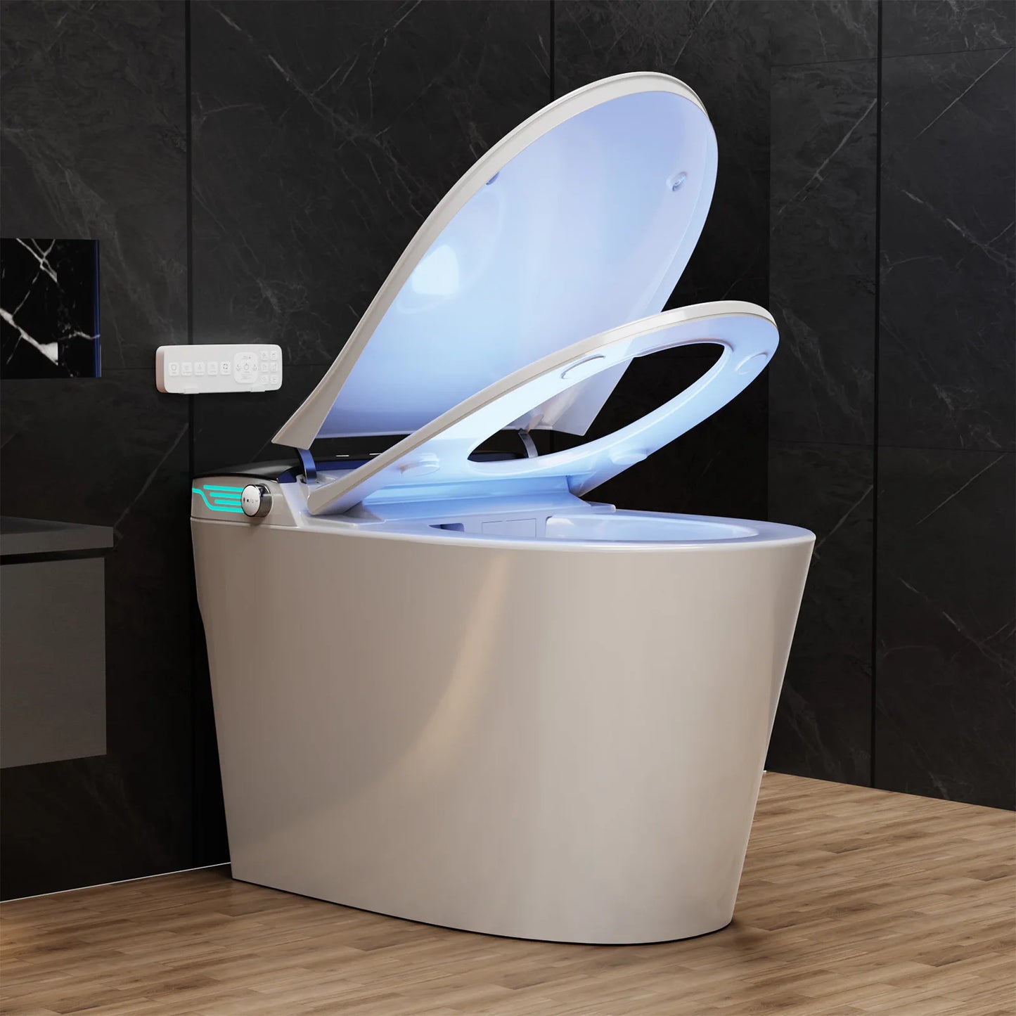 Smart Toilet with Bidet Built In with Voice Control