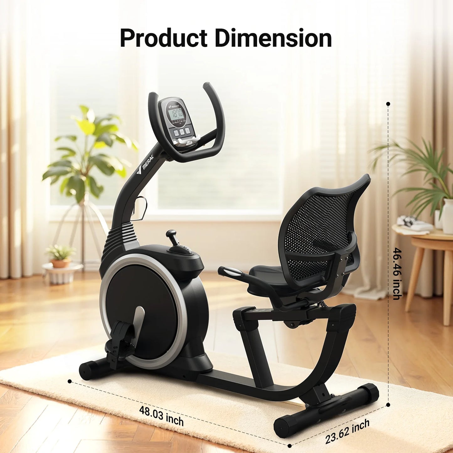 Magnetic Stationary Heart Rate Handle