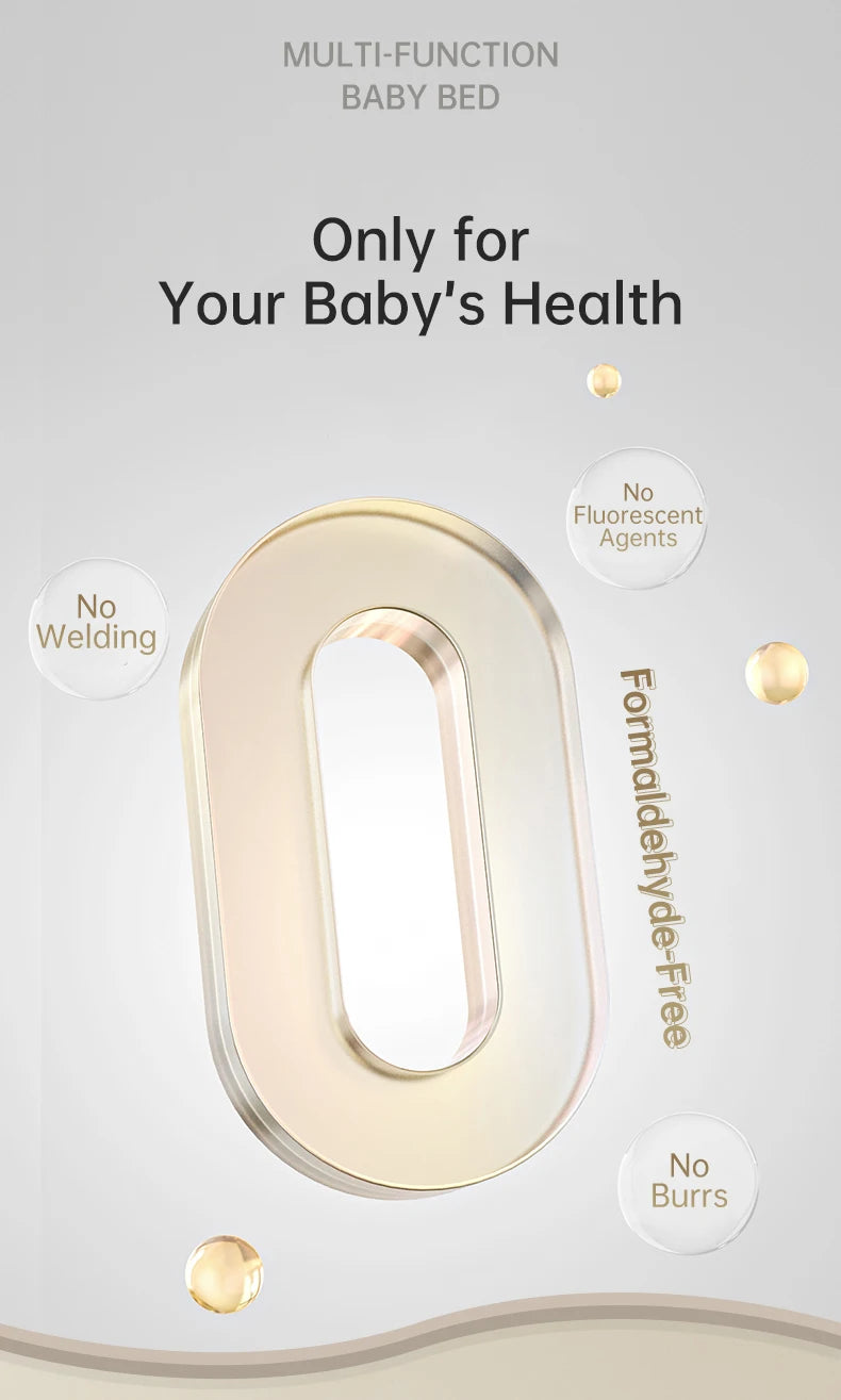 Portable Travel Crib Rocking Baby Bassinet