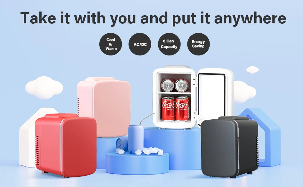 Portable Small Refrigerator Insulated Compact Refrigerator