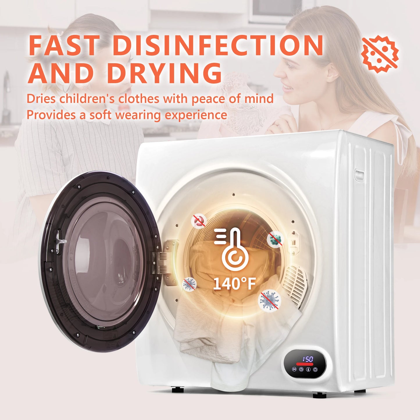 Compact Laundry Dryer