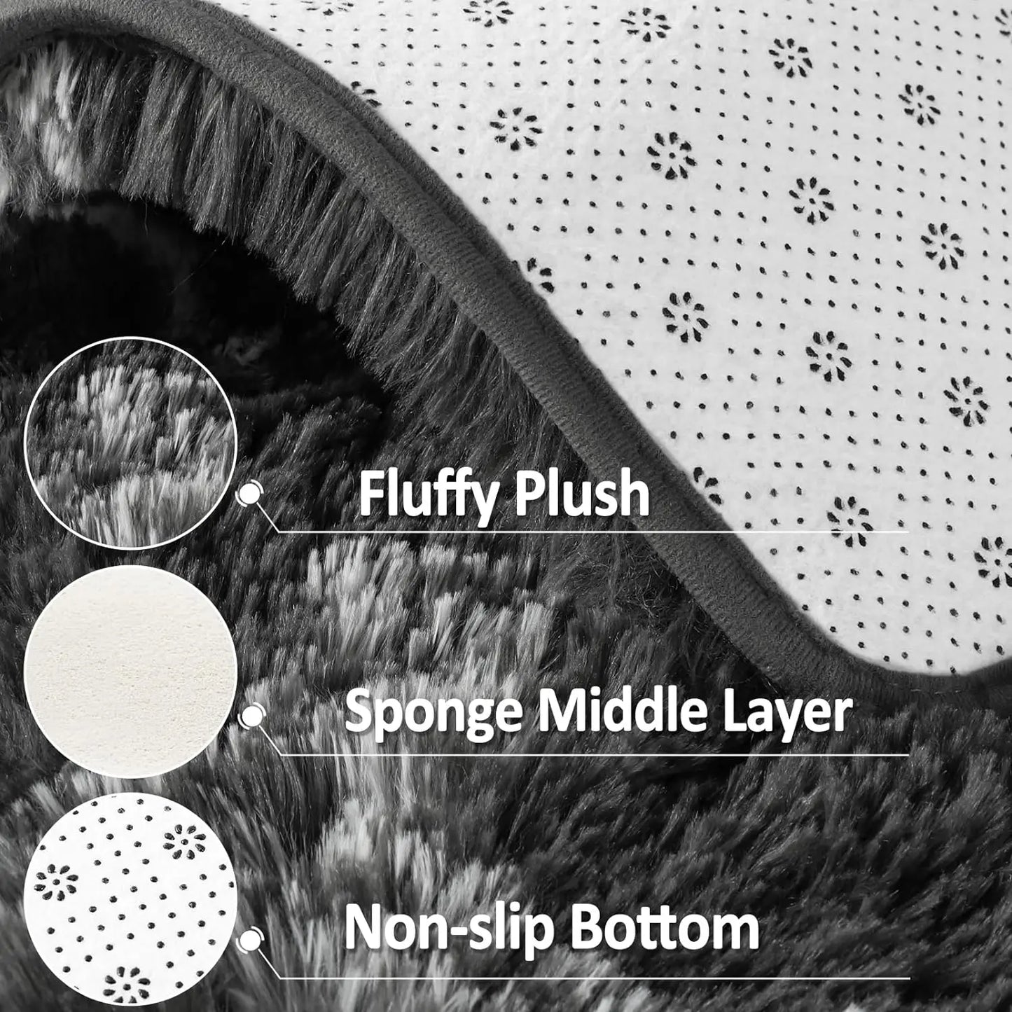 Soft Plush Fluffy Carpets/Rugs
