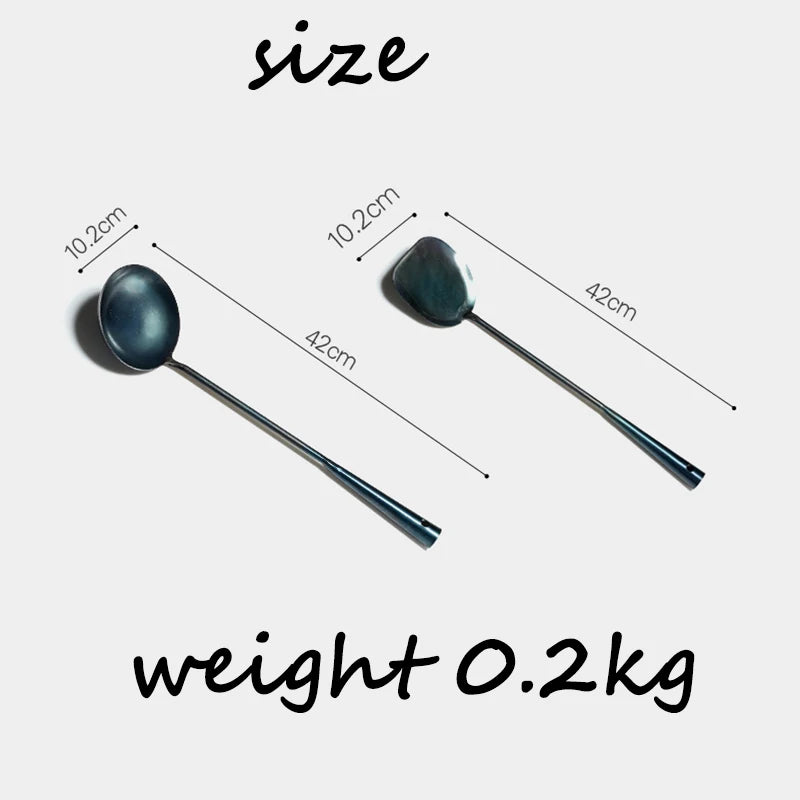 Wok Spatula Ladle Handmade