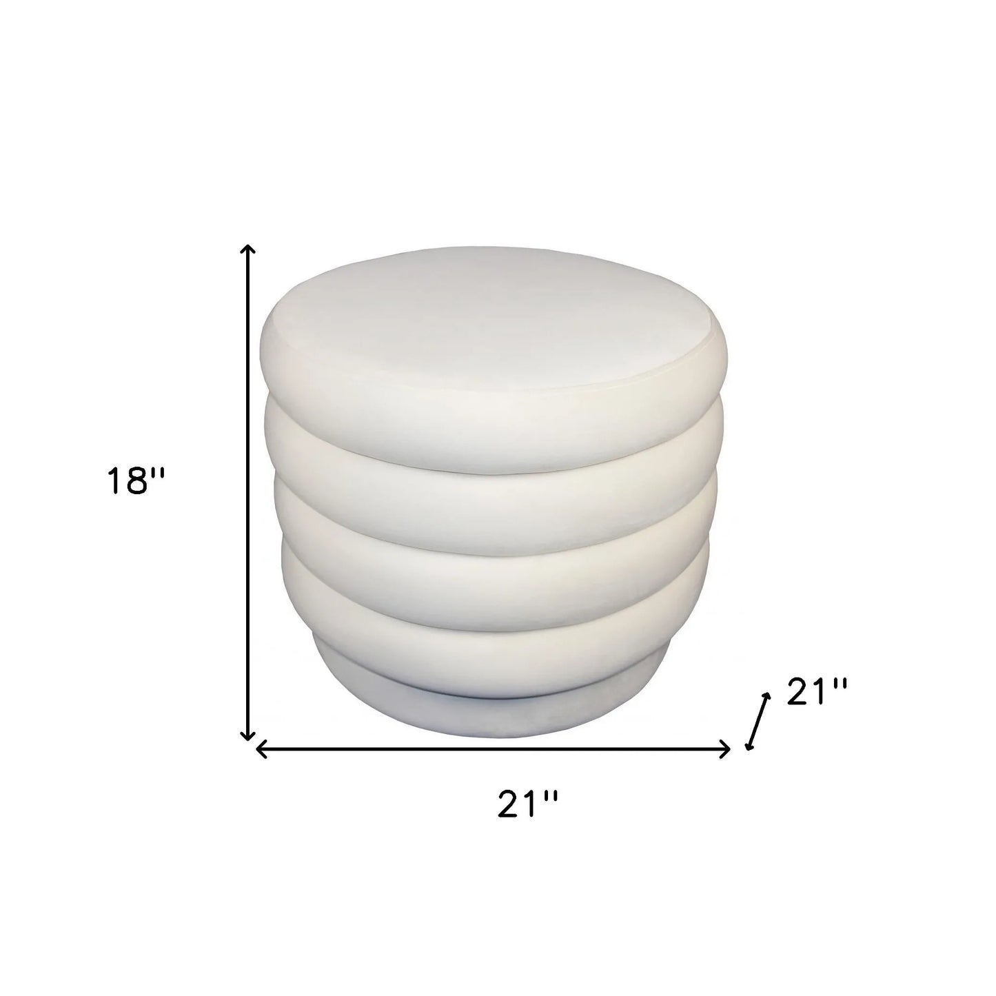 Round Ottoman Stool