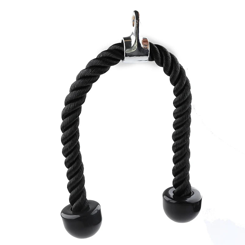 Abdominal Crunches Cable Pull Down Tricep Rope