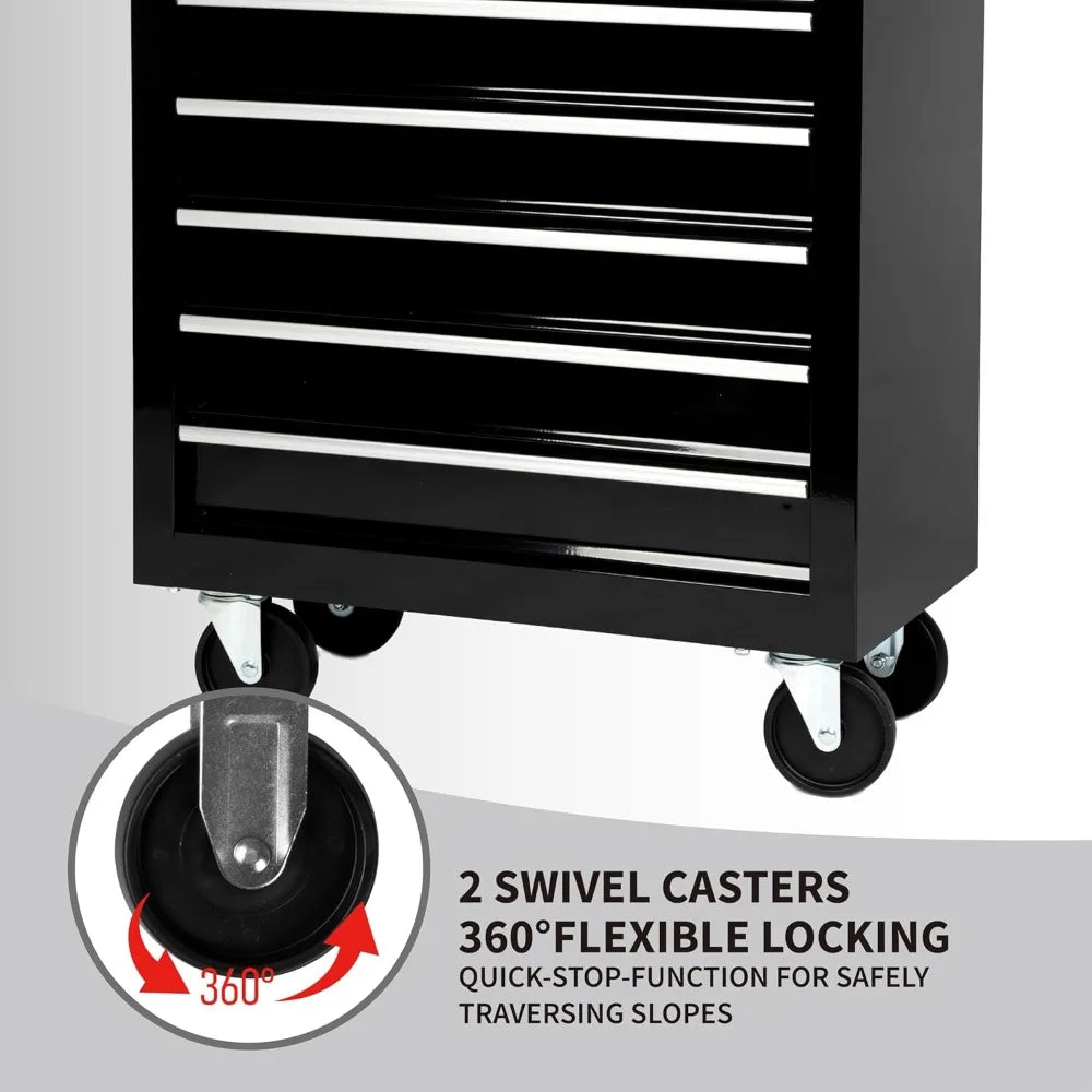 Heavy-Duty Rolling Tool Chest Cabinet