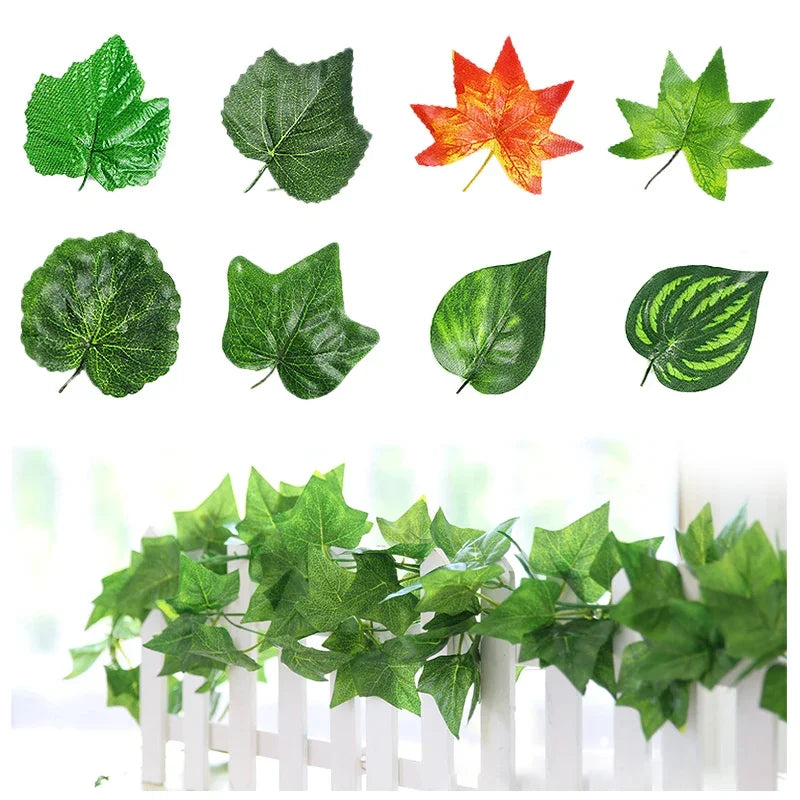 Artificial Green Silk Ivy Hanging Vines