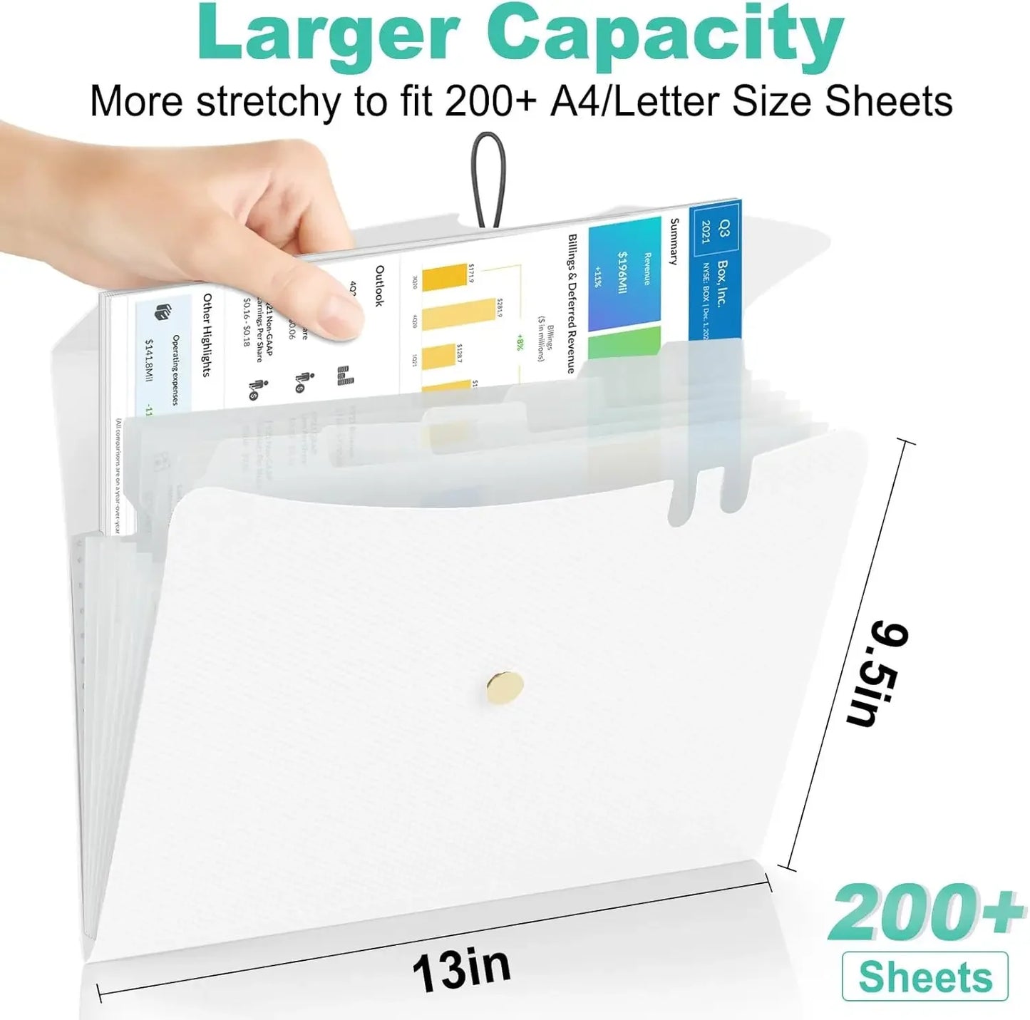 Letter Size Organ Organizer