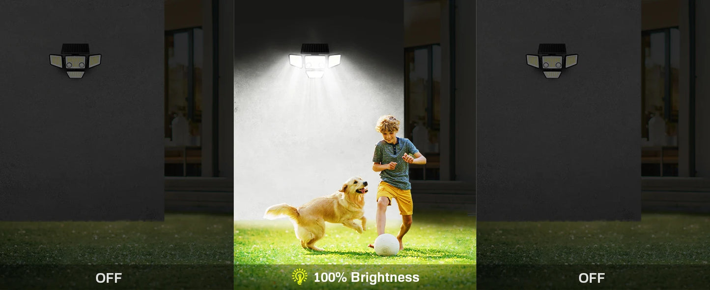 Patio Solar LED Motion Sensor Lights