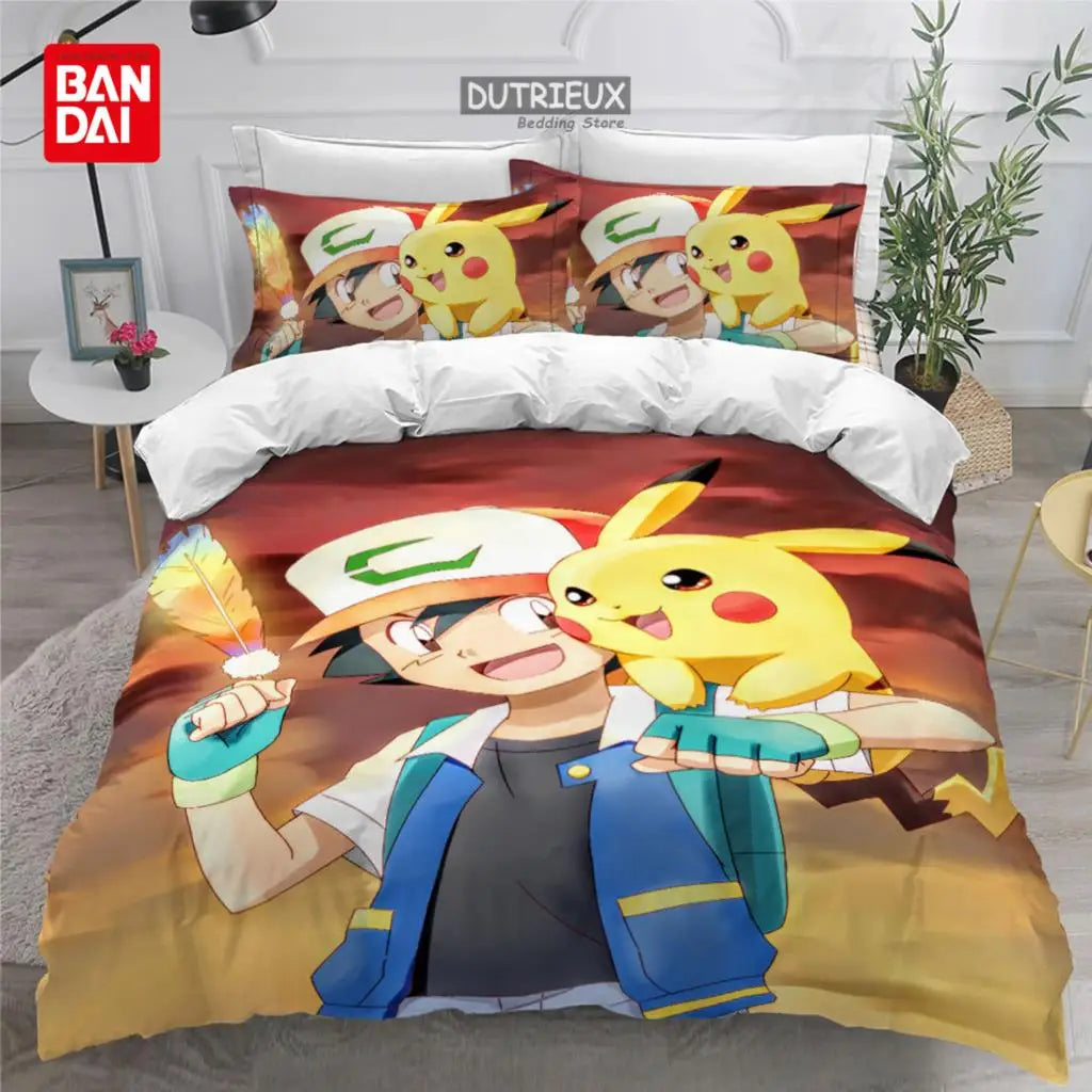 Pokemon Pikachu Bedding Set