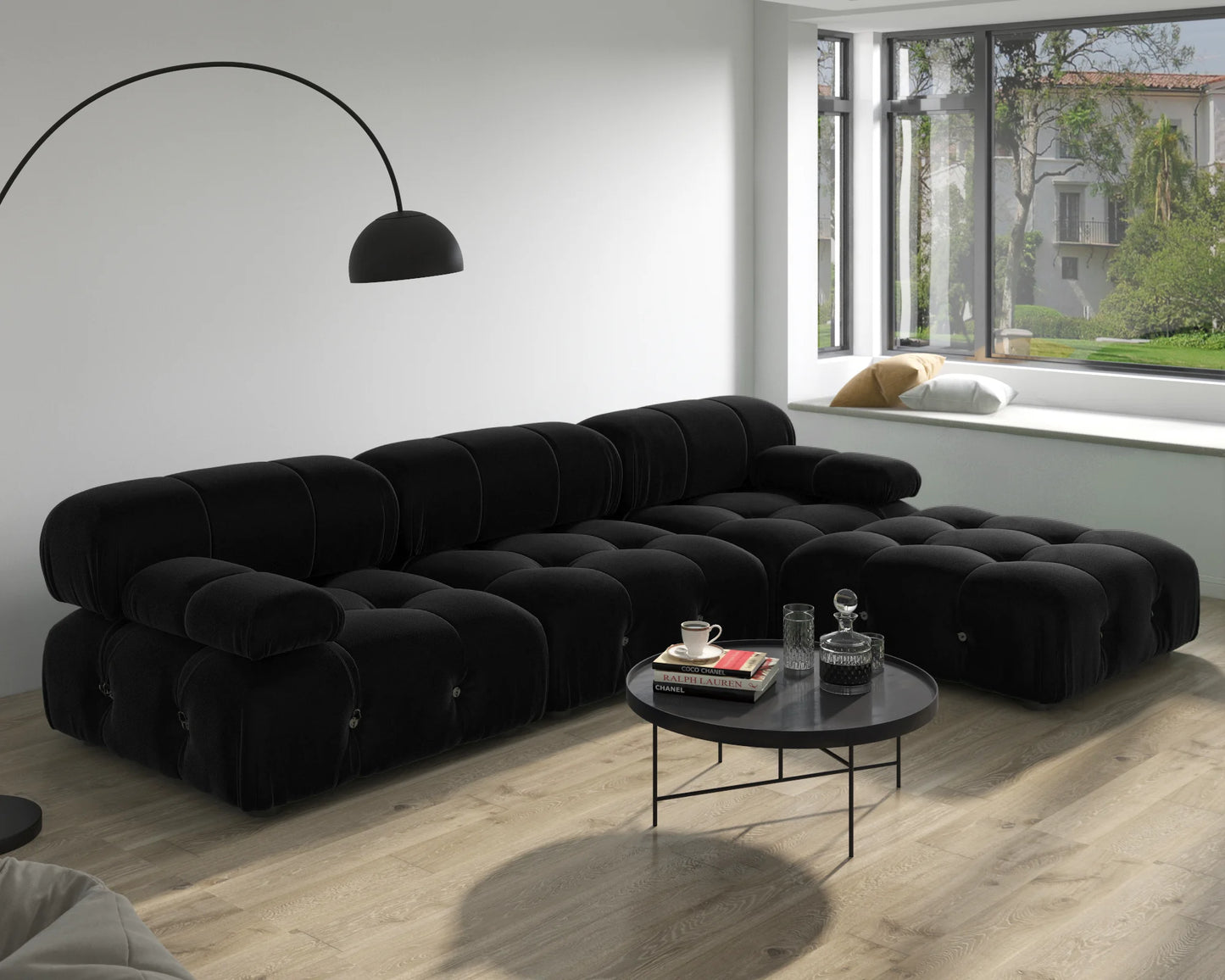 Living Room Ottomans Comfortable Lounge Couch Sofas Sets