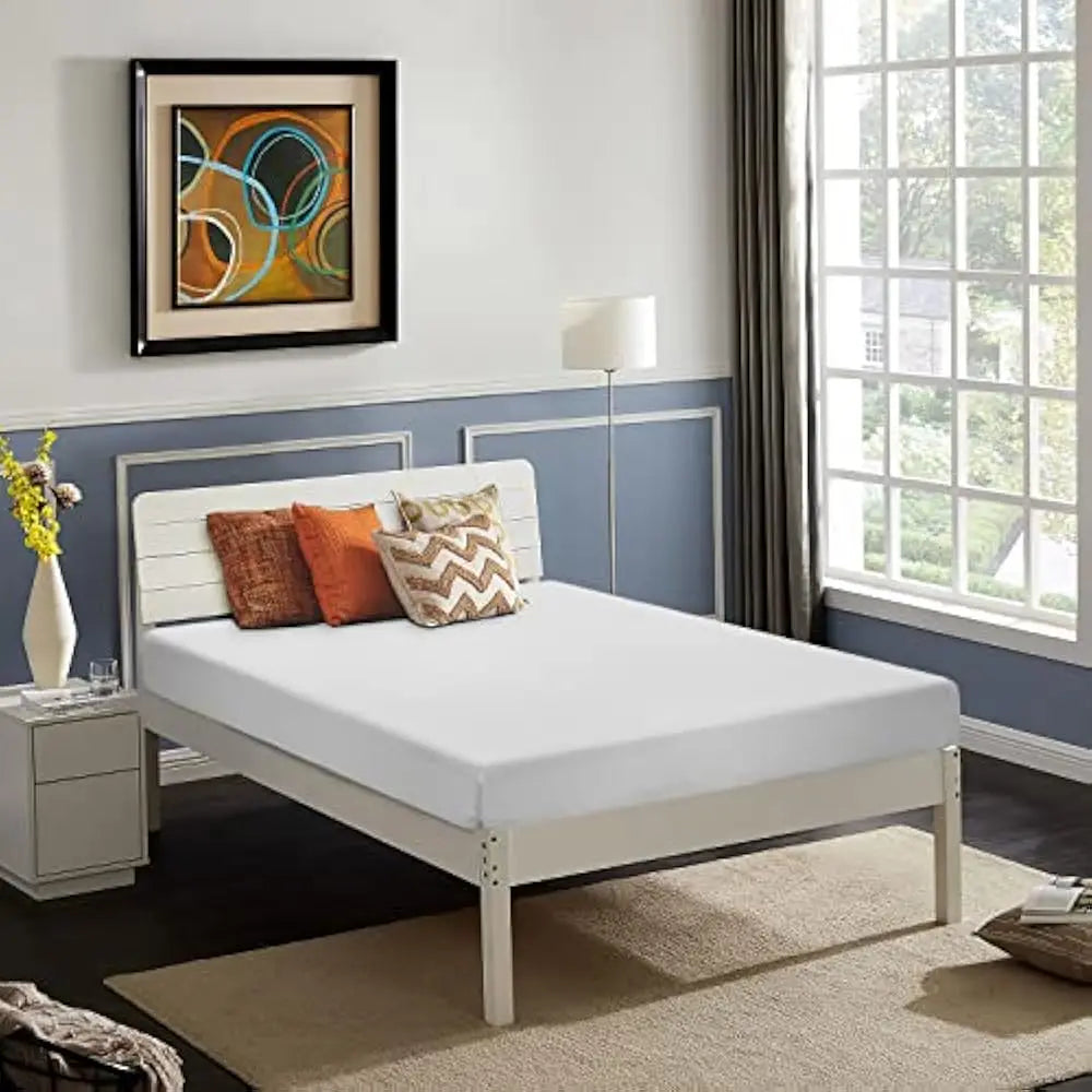 Mattress Gel Memory Foam for Cool Sleep & Pressure Relief