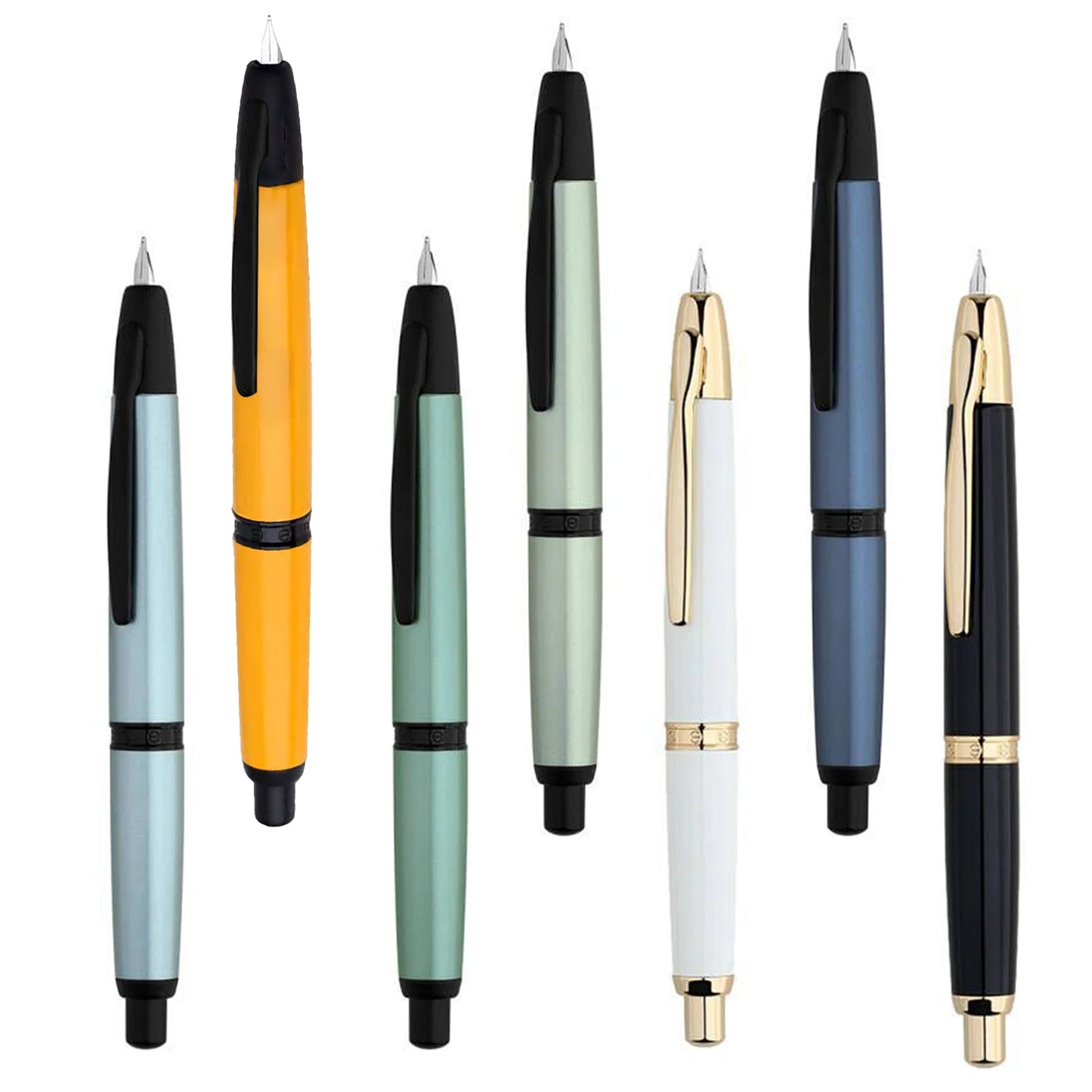 Press Fountain Pens Retractable Nibs