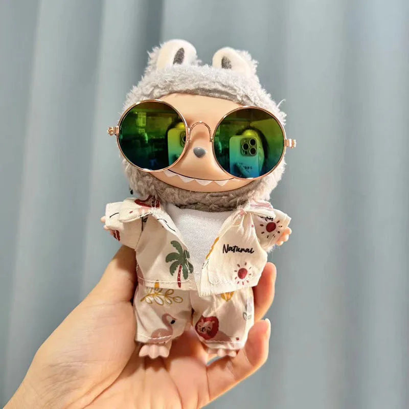 Mini Labubu Dolls Outfit Clothes Accessories without Doll