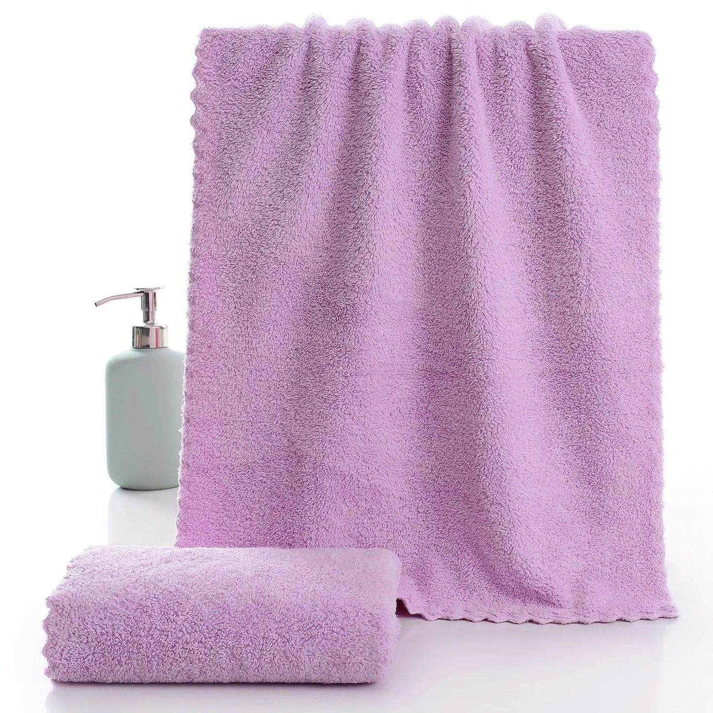 Plain Wash Soft Face Towel