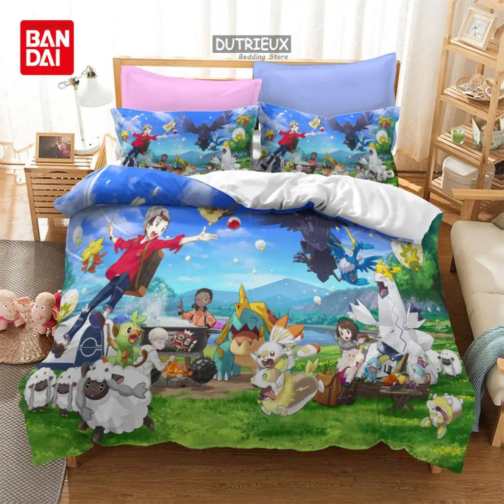 Pokemon Pikachu Bedding Set
