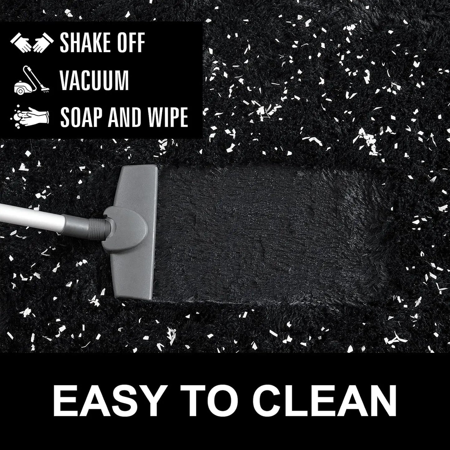 Fluffy Rugs Non Slip Rugs for Hardwood Floors Room Decor
