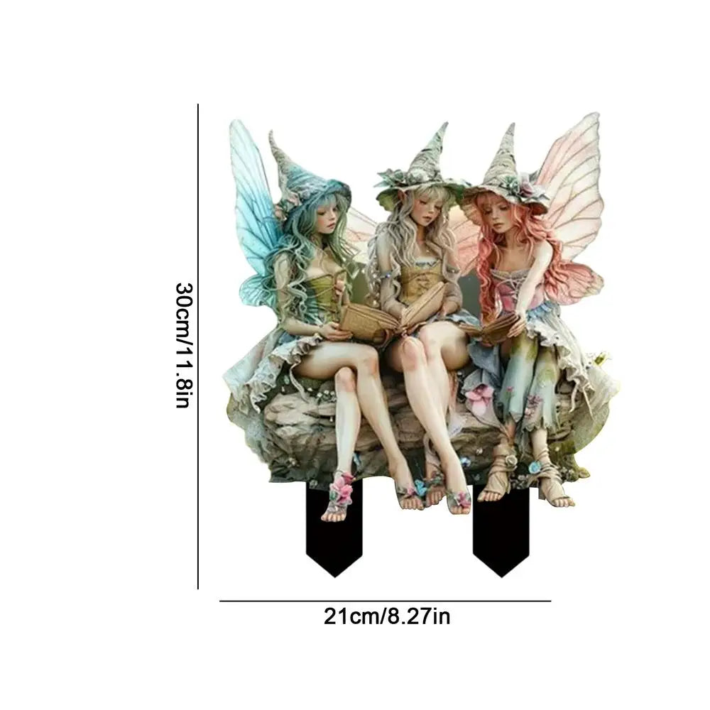 Garden Fairy Flower Pot Decoration