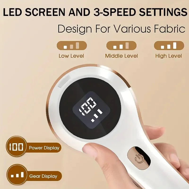 Lint Remover with Digital Power Display