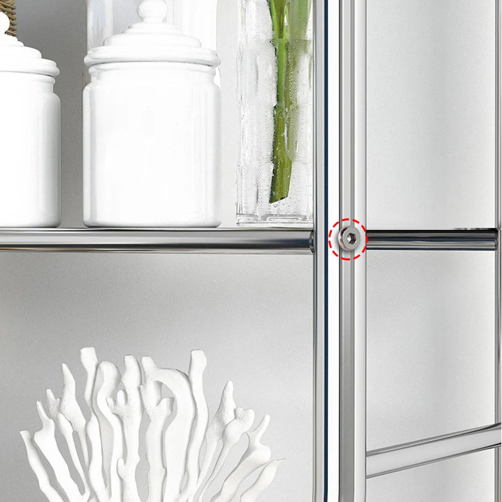 Bathroom Metal Storage Shelf