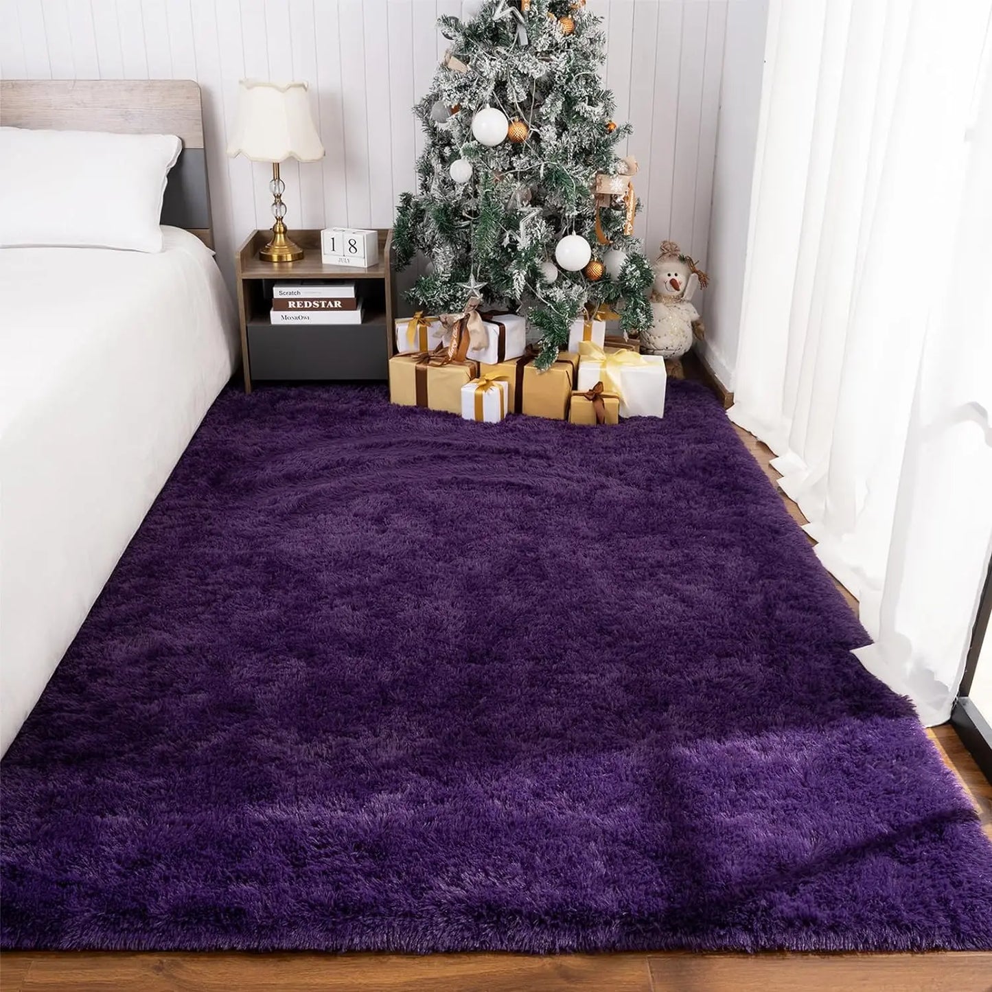 Fluffy Rugs Non Slip Rugs for Hardwood Floors Room Decor