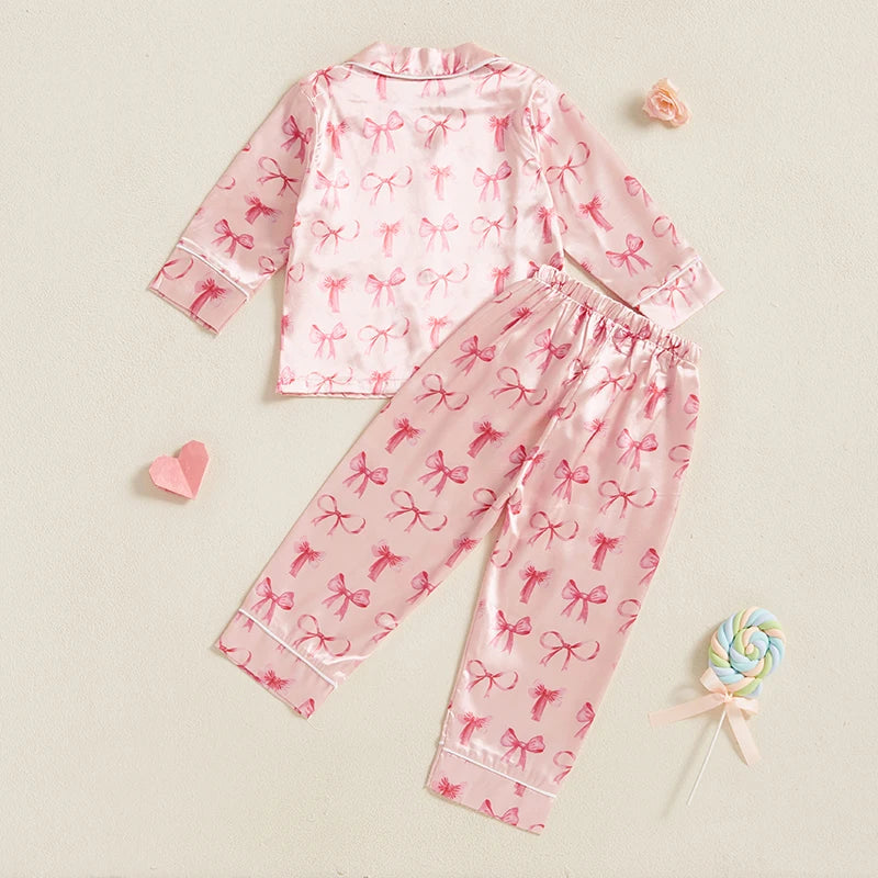 Baby Girl Silk Pajama Set