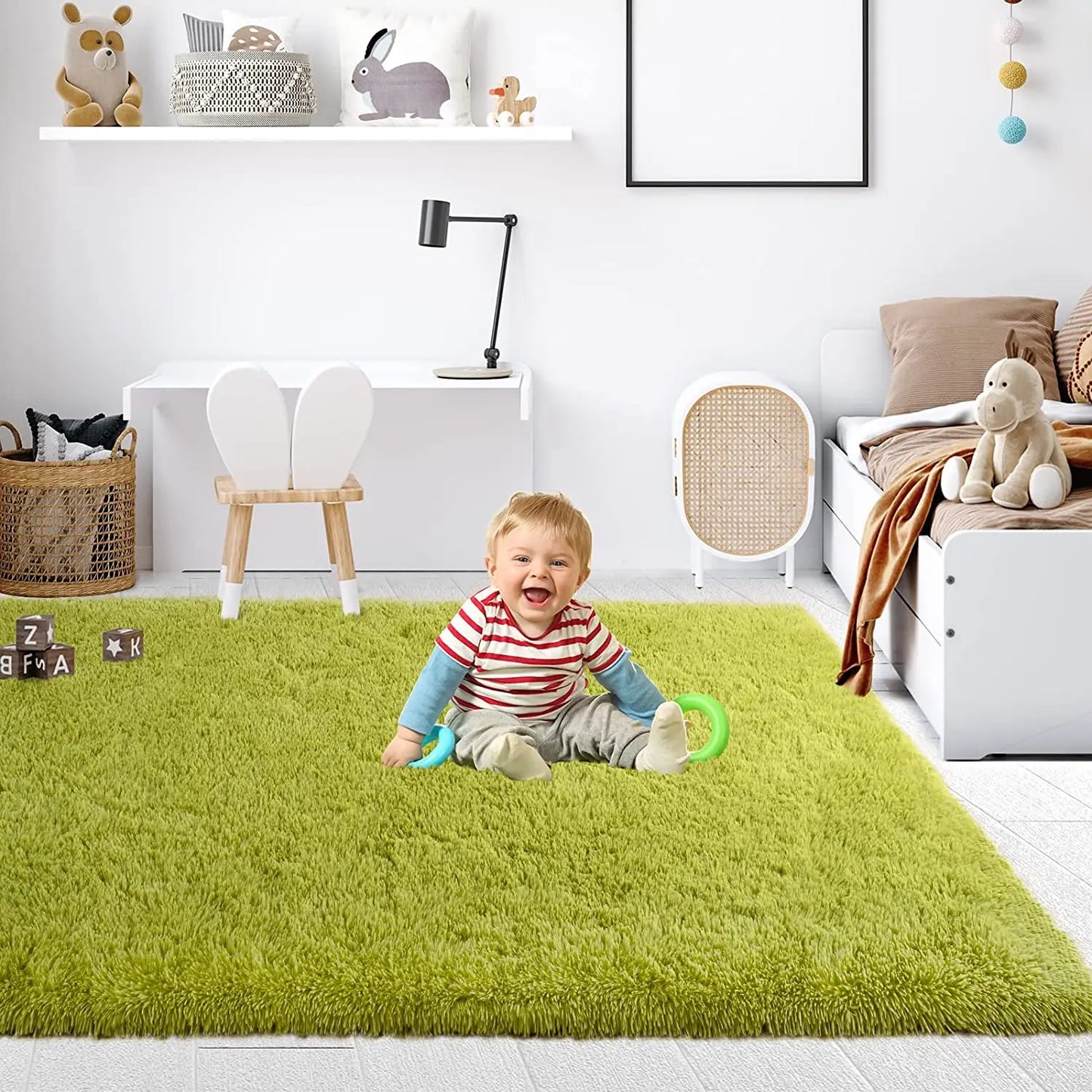 Plush Fluffy Ultra Soft Indoor Modern Rugs