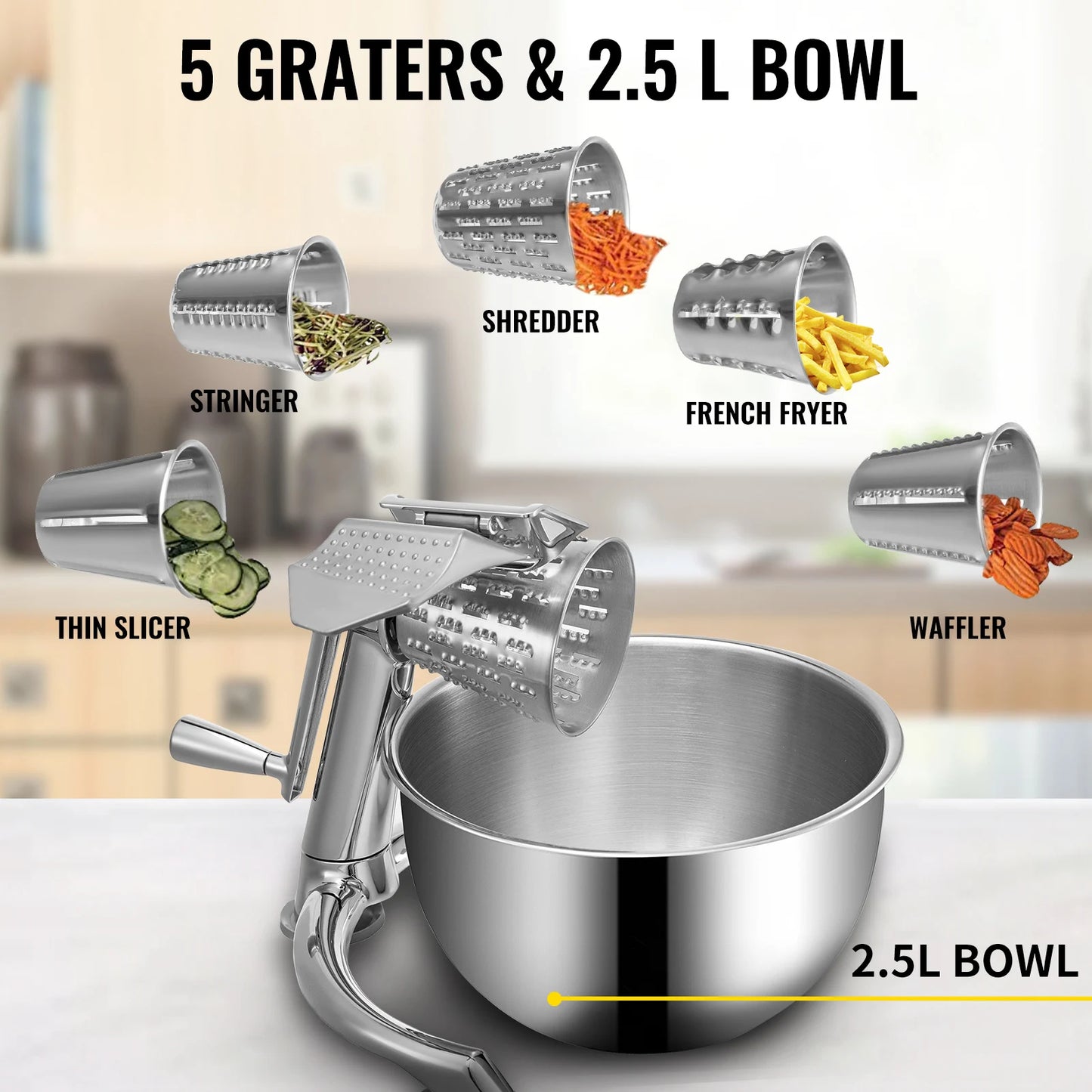 Rotary Cheese Grater