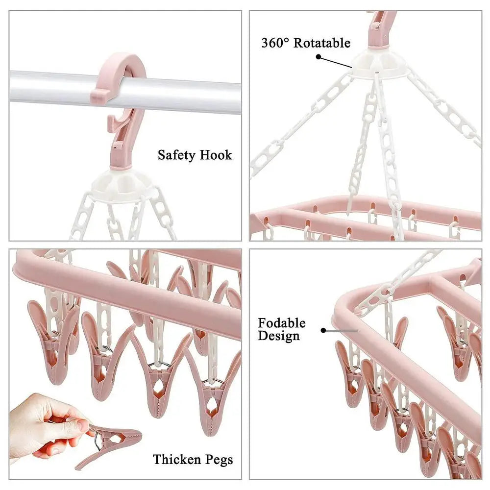 Sock Rack Dryer Clips