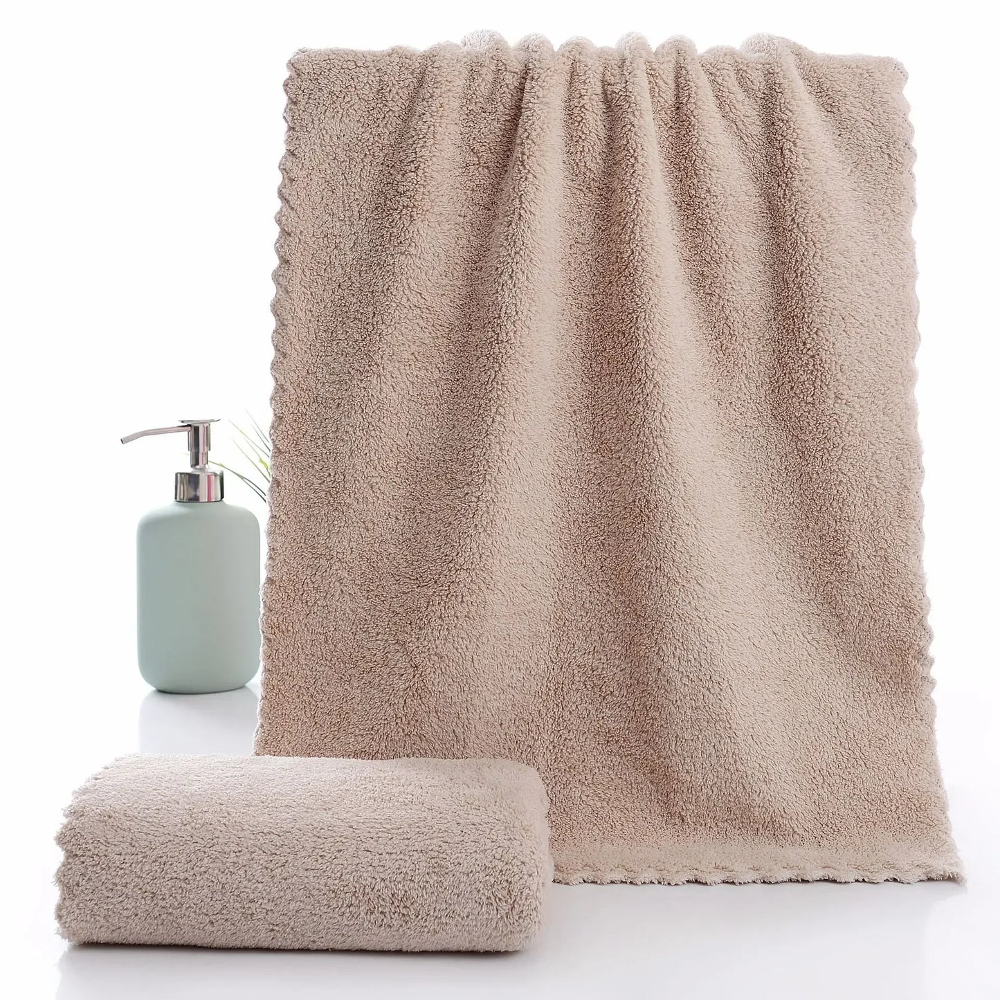 Plain Wash Soft Face Towel