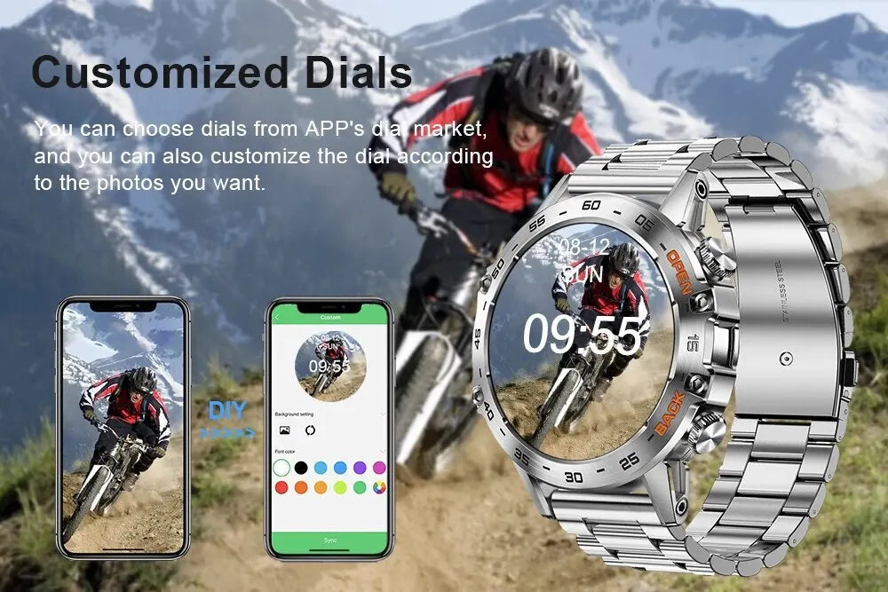 Smartwatch Bluetooth Call Smart Watch For Men