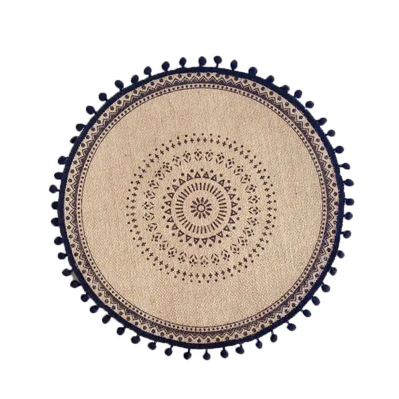 Rustic Macrame Handmade Cotton Woven Placemats