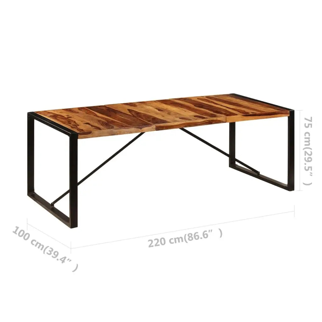 Solid Wood Dining Table - Elegant and Durable