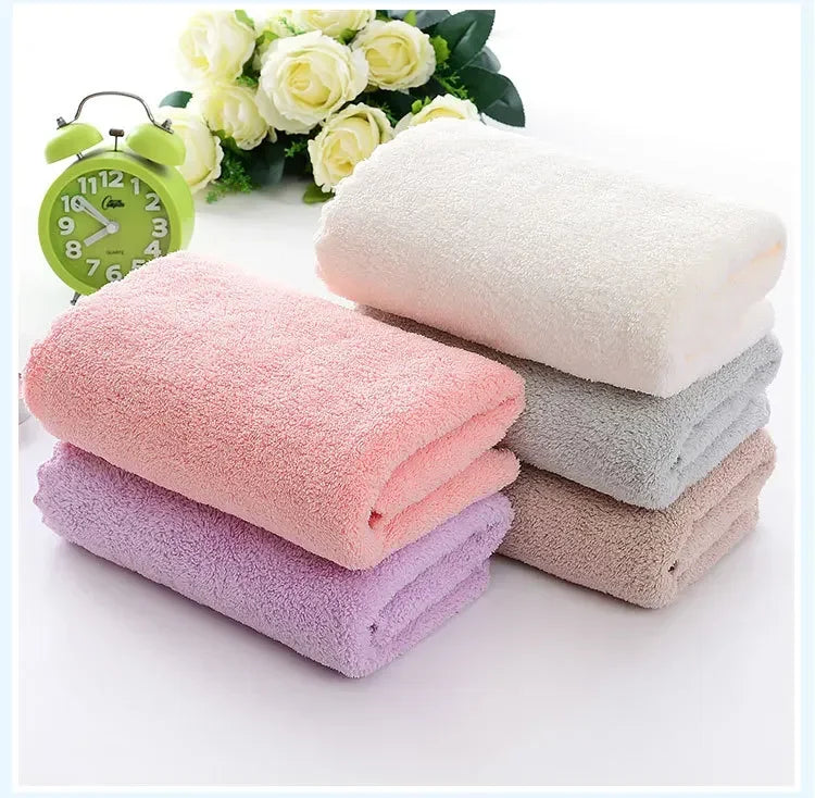 Plain Wash Soft Face Towel