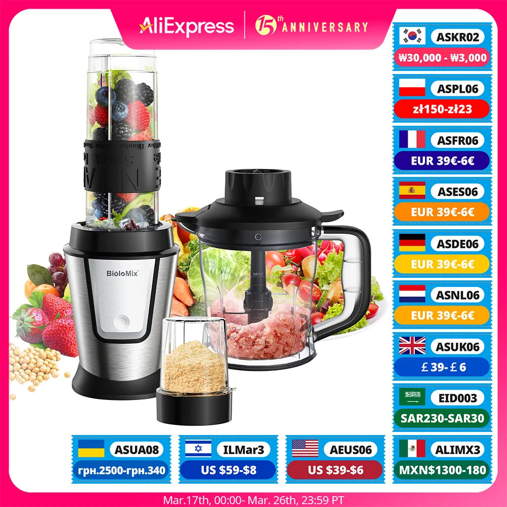 Multifunctional Portable Food Processor