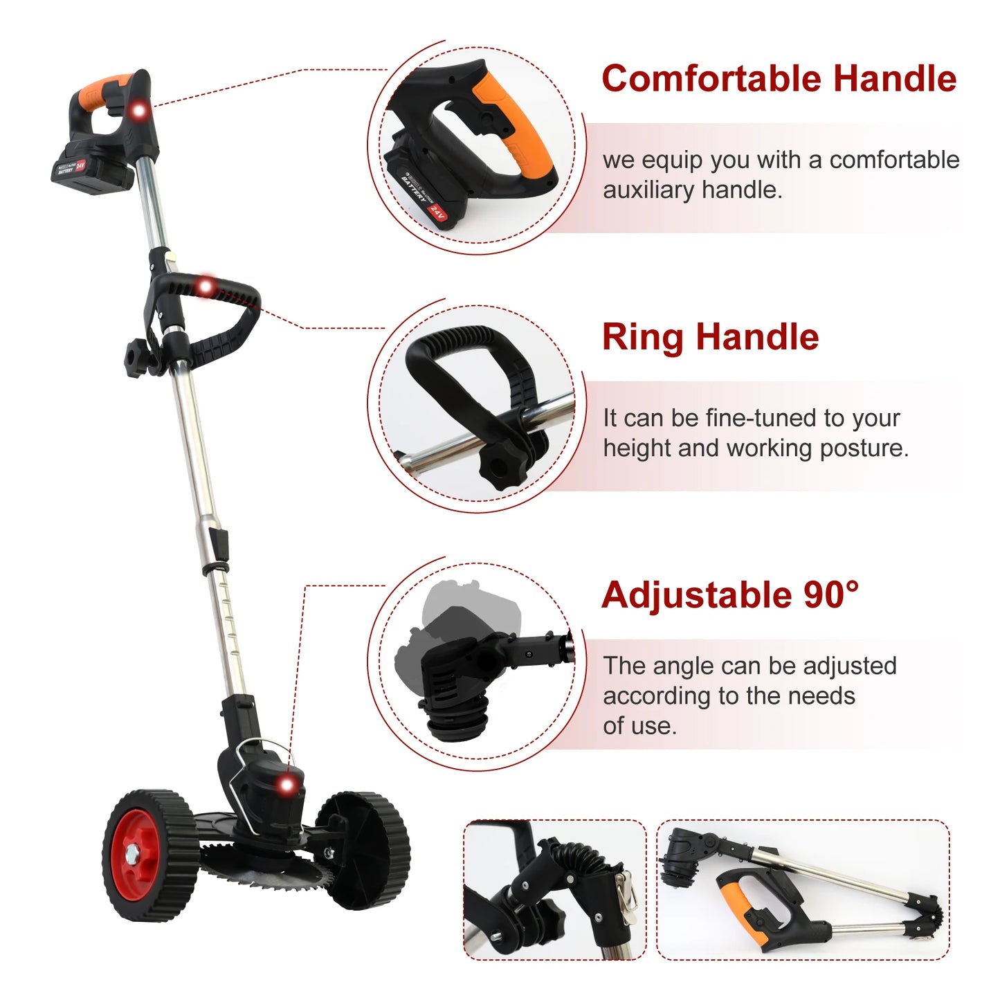 Electric Weed Wacker Lightweight