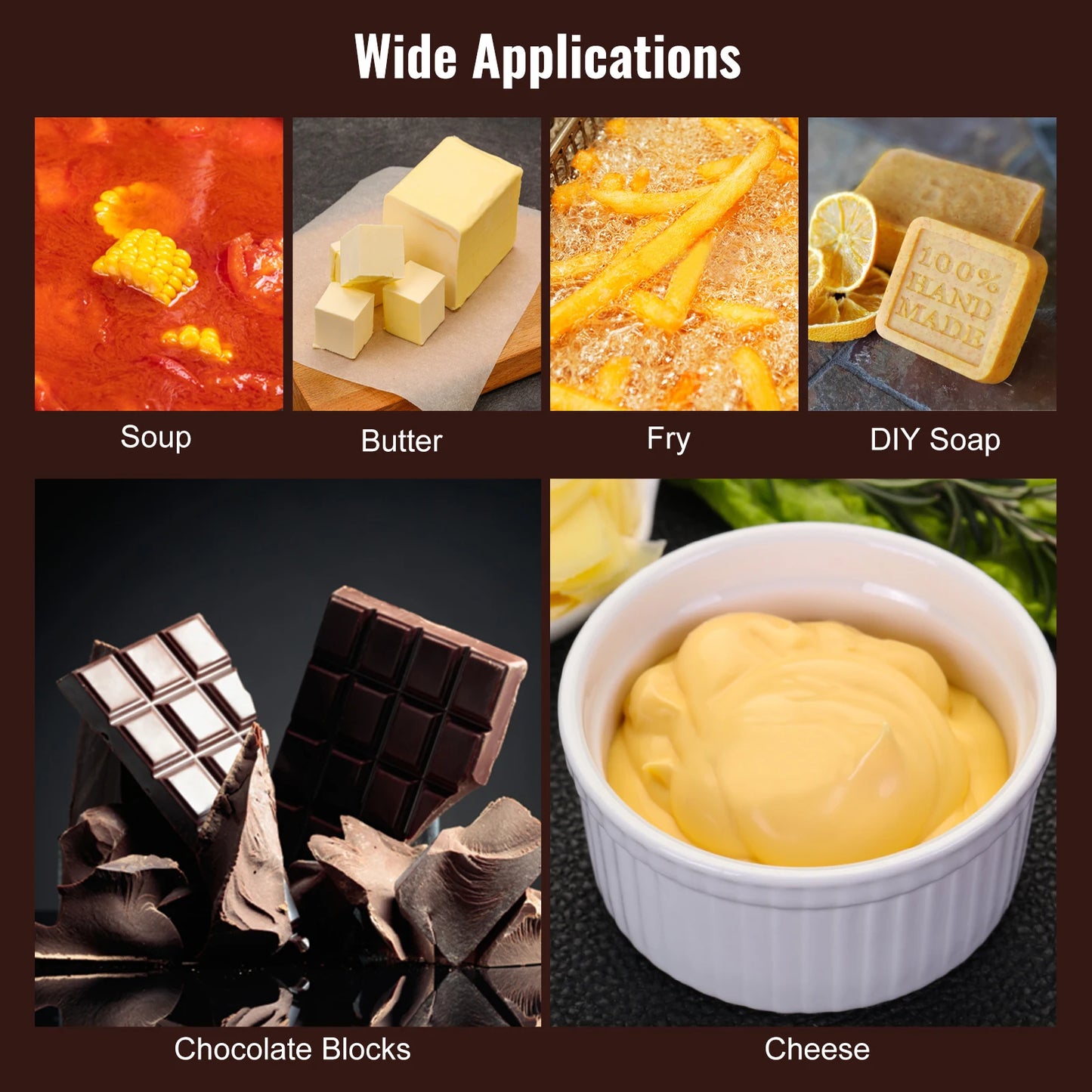 Kitchen Appliance Chocolate cascade Melting Pot Fondue