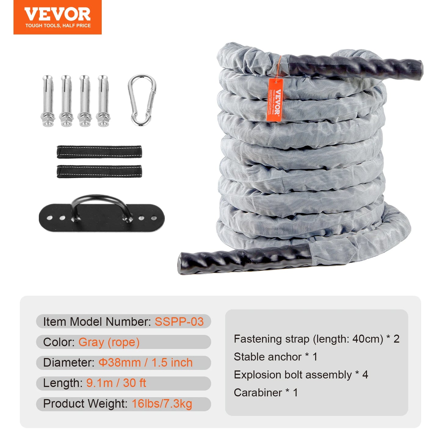 Battle Rope Exercise Equipment
