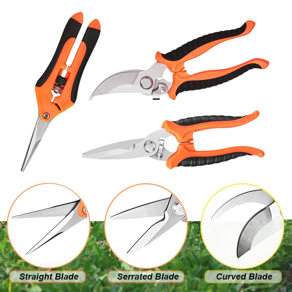 Professional Sharp Pruner Garden Scissors