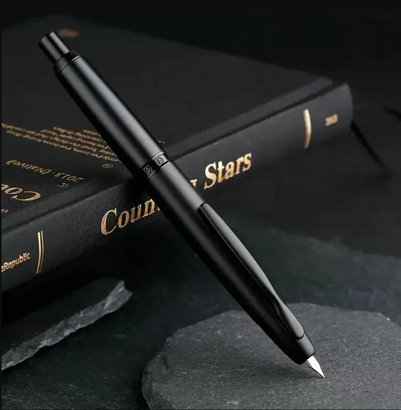 Metal Press Fountain Pen