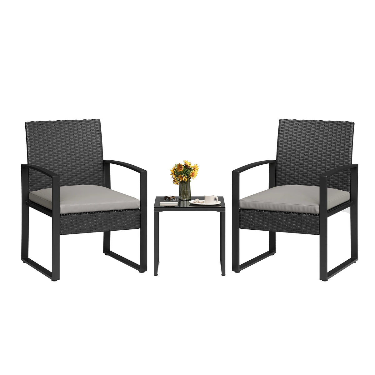 Weather Resistant Wicker Patio Furniture Set